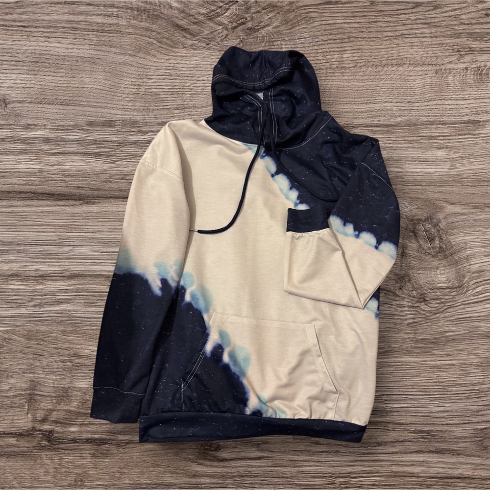 Tie Dye Speckled Lightweight Pullover – Size Small. NWT
